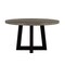 Armen Living Chester Modern Concrete and Acacia Round Dining Table LCCHDICC - alternate 1
